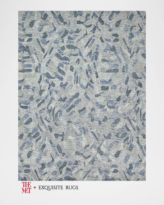 Botanica Hand-Tufted Blue Rug, 10' x 14'